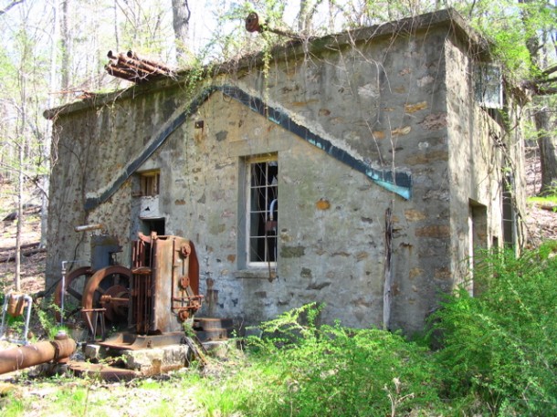 The old pump house.